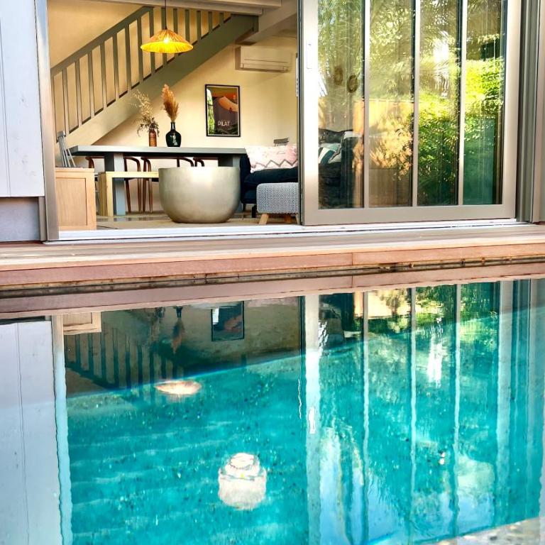 La Villa du Lac - piscine chauffée - Jacuzzi - clim - Three-Bedroom Villa - 12