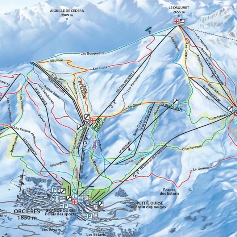 Les Balcons du Soleil Appt304 à100m pistes 2 chambres parking couvert WIFI Ménage compris l'hiver - Appartement 2 Chambres - 28