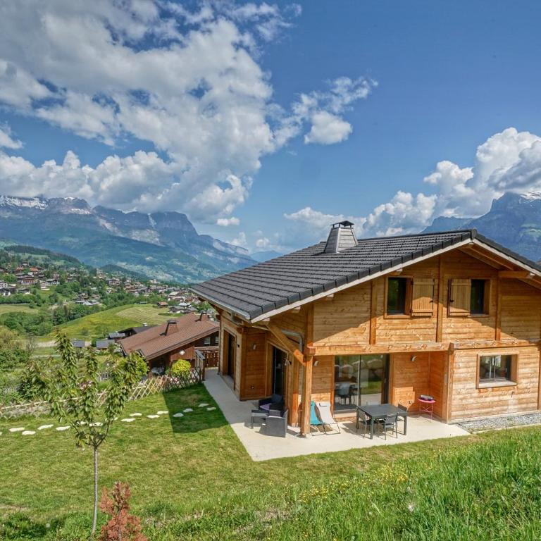 Magnifique Chalet neuf 8 pers, 800 m télécabine Princesse Megeve - Chalet - 2