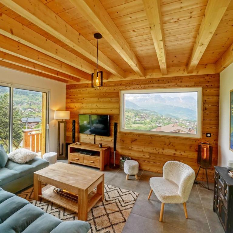 Magnifique Chalet neuf 8 pers, 800 m télécabine Princesse Megeve - Chalet - 10