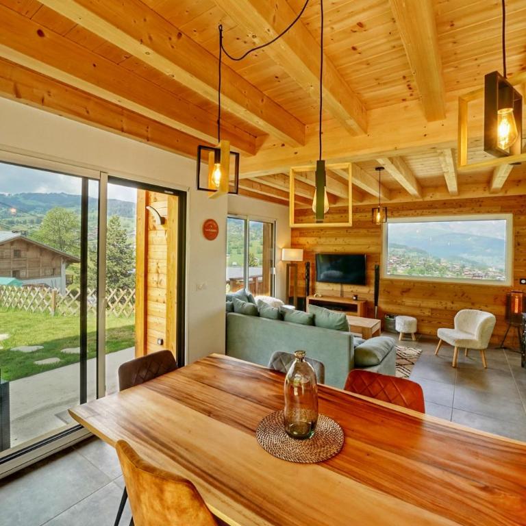 Magnifique Chalet neuf 8 pers, 800 m télécabine Princesse Megeve - Chalet - 11