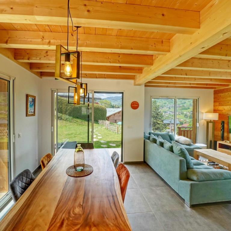 Magnifique Chalet neuf 8 pers, 800 m télécabine Princesse Megeve - Chalet - 9