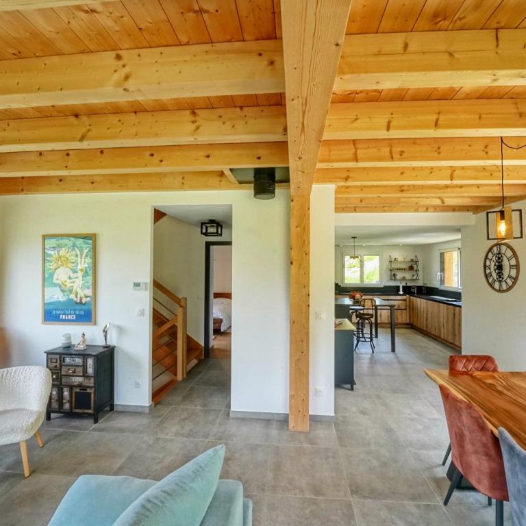 Magnifique Chalet neuf 8 pers, 800 m télécabine Princesse Megeve - Chalet - 15