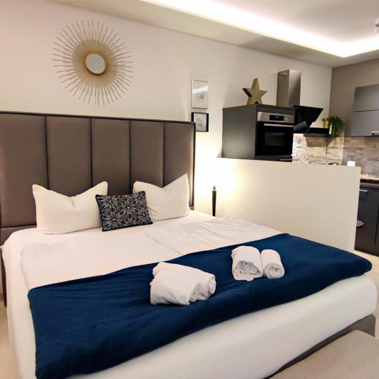 HOMELY STAY Studio P1 - Elegant Self-Check-in Studio-Apartment in Munich -with Kitchen and Washing Machine - Apartment - 6