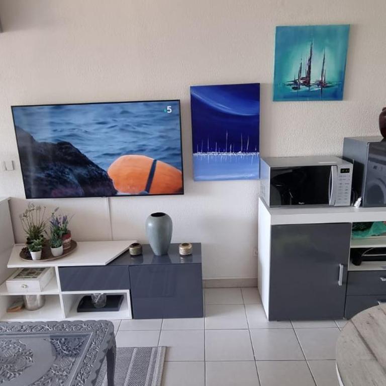 2 pièces vue panoramique sur mer et baie de Cannes - Appartement 1 Chambre - 16