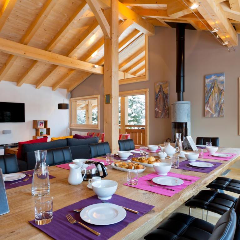 Chalet Isabelle Mountain lodge 5 star 5 bedroom en suite sauna jacuzzi - Chalet mit 5 Schlafzimmern - 13