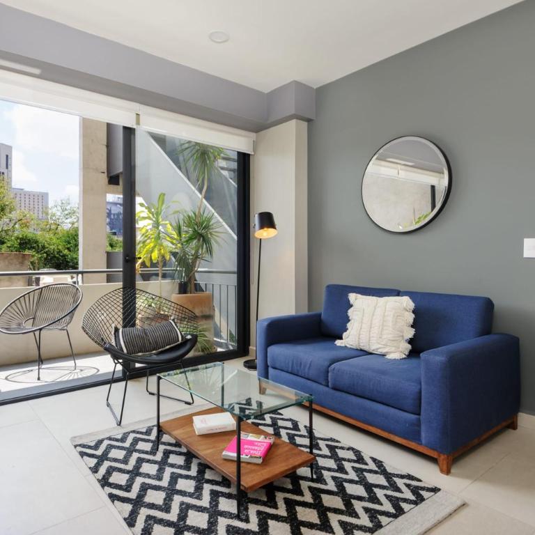 Majestic 1BR with Balcony in Cuauhtémoc - Luxurious 1BR w/ Beautiful Balcony in Cuauhtémoc - 3