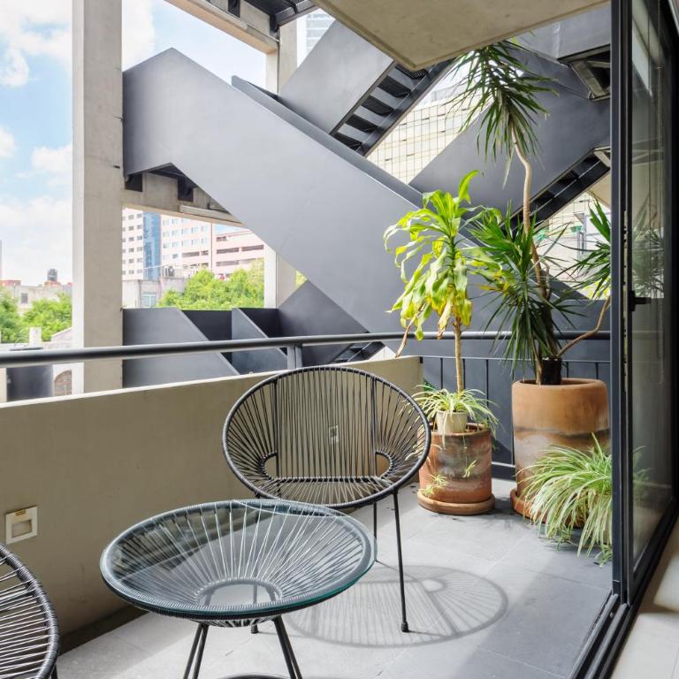 Majestic 1BR with Balcony in Cuauhtémoc - Luxurious 1BR w/ Beautiful Balcony in Cuauhtémoc - 2