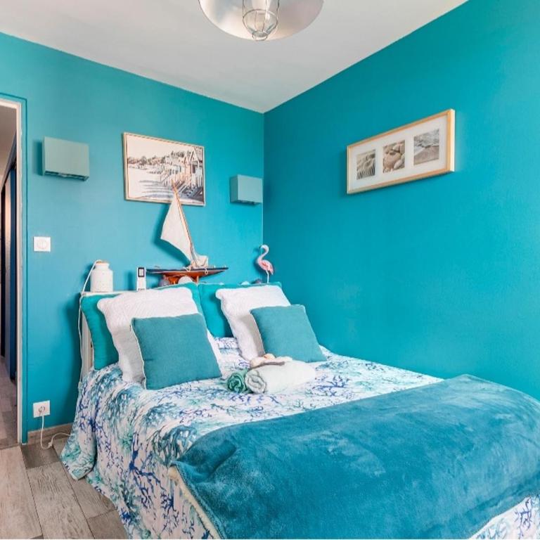 Maison de vacances à l'Ayguade classée 3 étoiles, climatisée,3mn à pied plage et restos ,5mn aéroport, 10mn gare - Haus mit 4 Schlafzimmern - 26