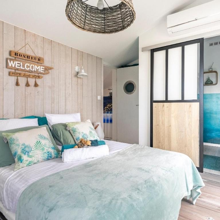 Maison de vacances à l'Ayguade classée 3 étoiles, climatisée,3mn à pied plage et restos ,5mn aéroport, 10mn gare - Haus mit 4 Schlafzimmern - 24