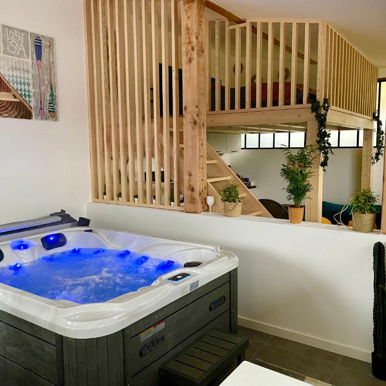 Loft avec jacuzzi et terrasse privés - Superior Apartment mit Sauna - 1