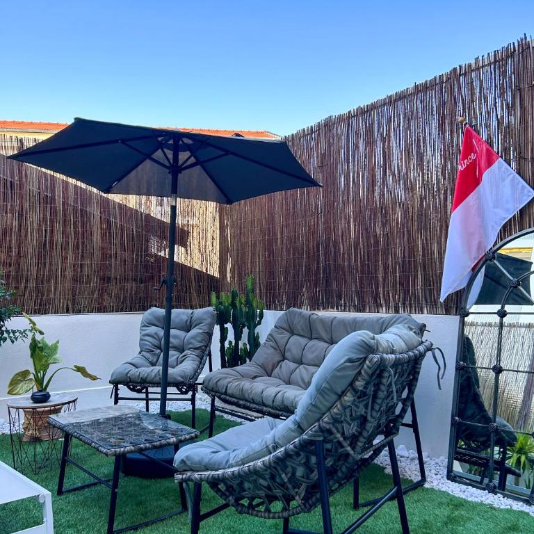 Monaco Cap d’ail Studio & jardin - Apartamento de 1 dormitorio - 32