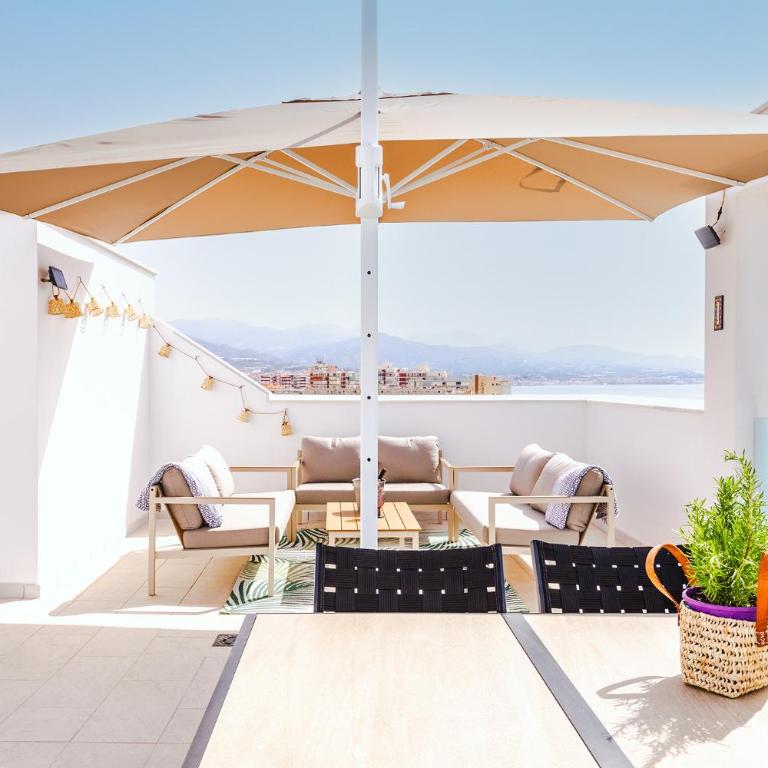 A&N Sea View Penthouse with Huge Terrace Torre del Mar - Penthouse Apartment - 38