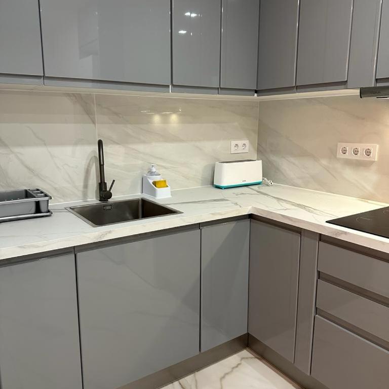 Calpe apartamento lujoso bajo terasa piscina aire cerca playa pueblo - Two-Bedroom Apartment - 26