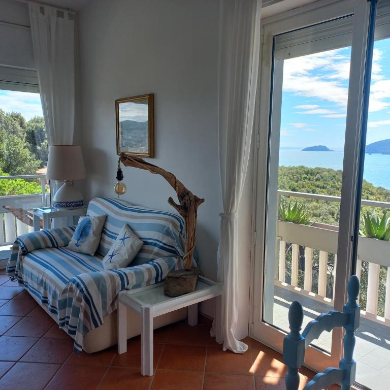 vista sul blu ,Baia Blu, Lerici - Appartamento con 2 Camere da Letto - 4