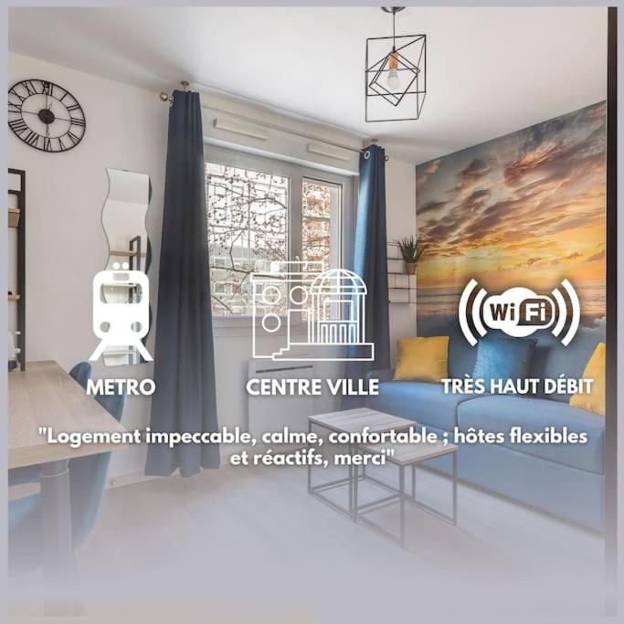 bnbgônes - LE LOMBARDI - METRO GARIBALDI - WIFI - Appartement 1 Chambre - 1