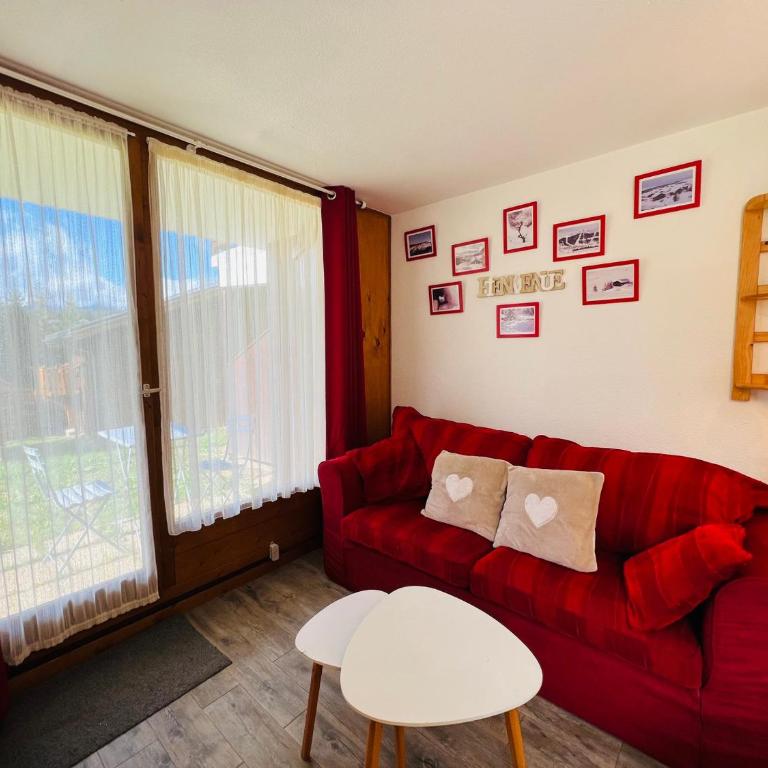 Appartement 5 pers aux Saisies, animaux admis, vue pistes - Appartement 1 Chambre - 3