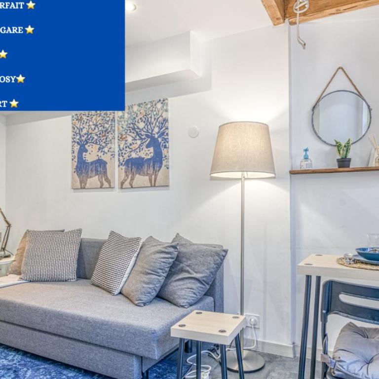 Le Petit Parfait Confort Gare Hamac Netflix - Appartement 1 Chambre - 34