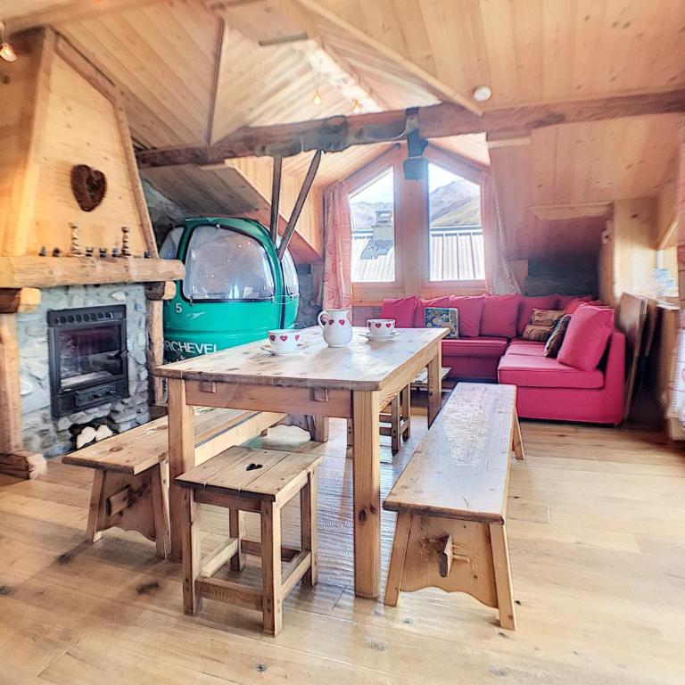 Chalet montagnard 8 pers. avec balcon et WIFI - FR-1-344-791 - Chalet - 1