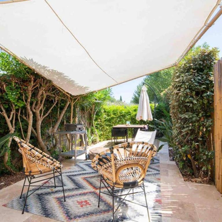 Suite de luxe 2 pièces golfe de Saint Tropez - Apartment mit 1 Schlafzimmer - 8