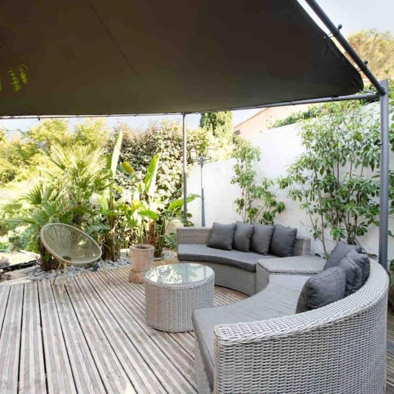 Golfe de St Tropez 3 pièces jardin piscine privée - Apartment mit 2 Schlafzimmern - 18