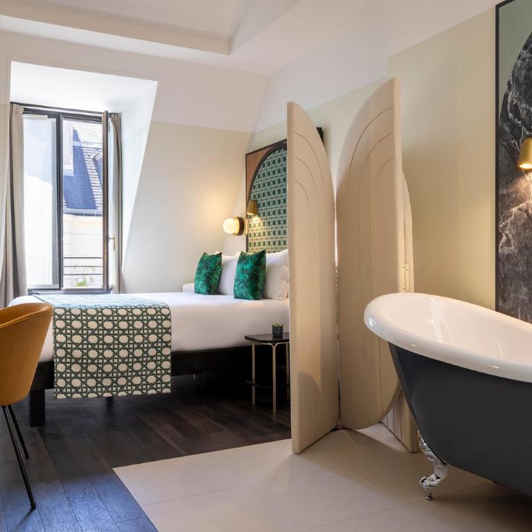 Avalon Cosy - Chambre Double Privilège avec Baignoire - 6