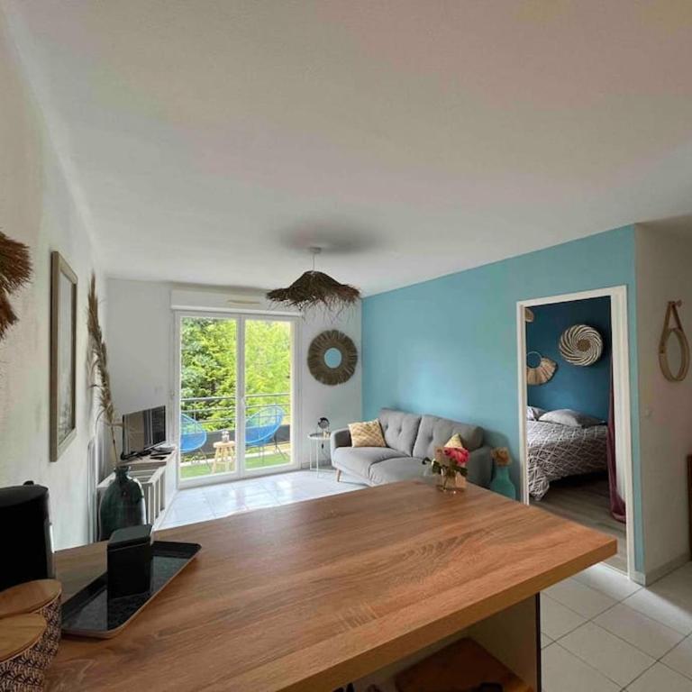 Appartement cosy, calme, lumineux, balcon, parking - Apartamento de 1 dormitorio - 10