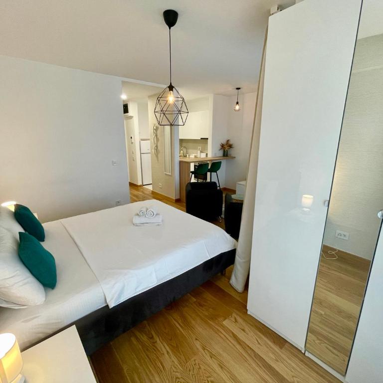 Green - stan na dan studio Novi Beograd, parking 5 evra dan - Studio Apartman - 10