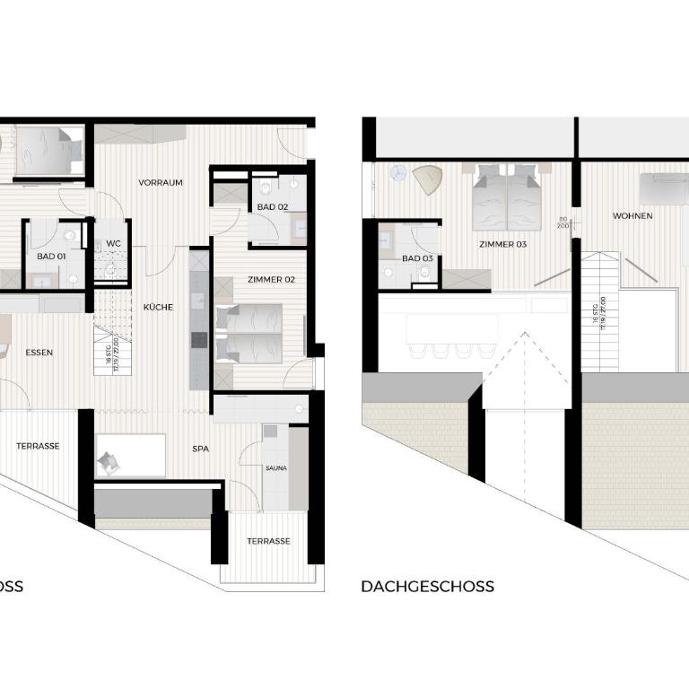 Aparthotel DIE SONNE - Penthouse-Apartment mit privatem Spa - 9