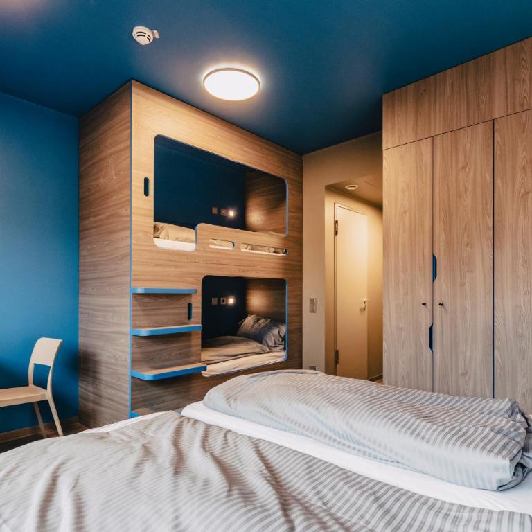 Jugendherberge München City - Chambre Quadruple avec Salle de Bains Privative - 1