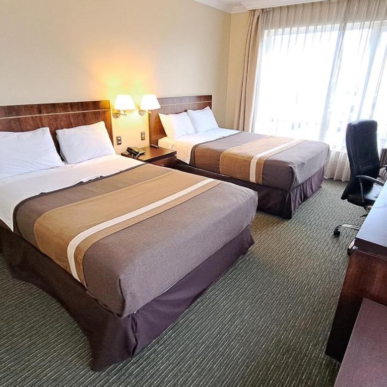 Hotel Diego de Almagro Temuco - Habitación con 2 camas grandes - 13