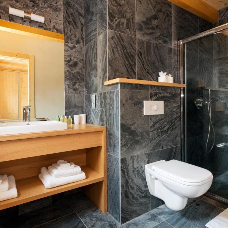 Chalet Isabelle Mountain lodge 5 star 5 bedroom en suite sauna jacuzzi - Chalet mit 5 Schlafzimmern - 39