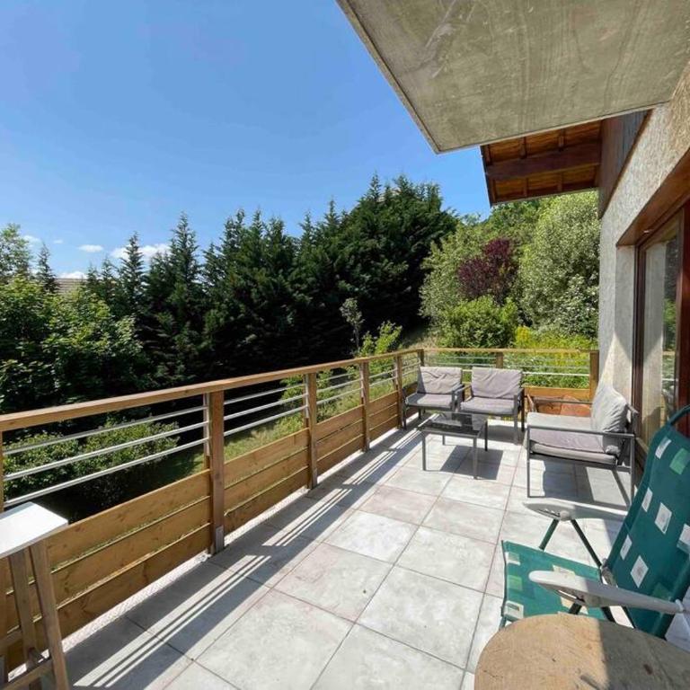 Gîte confort 15 couchages, vue panoramique Montagne Hautes Alpes, Terrasses - Casa de 6 dormitorios - 39