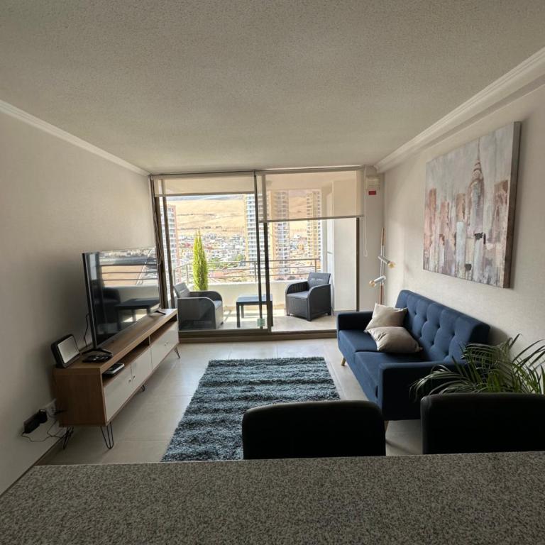 Departamento 1D1B Condominio Altos de Huayquique - One-Bedroom Apartment - 1