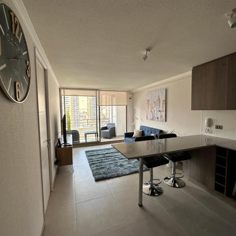 Departamento 1D1B Condominio Altos de Huayquique - One-Bedroom Apartment - 2