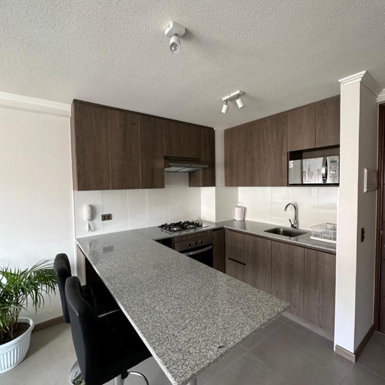 Departamento 1D1B Condominio Altos de Huayquique - One-Bedroom Apartment - 8