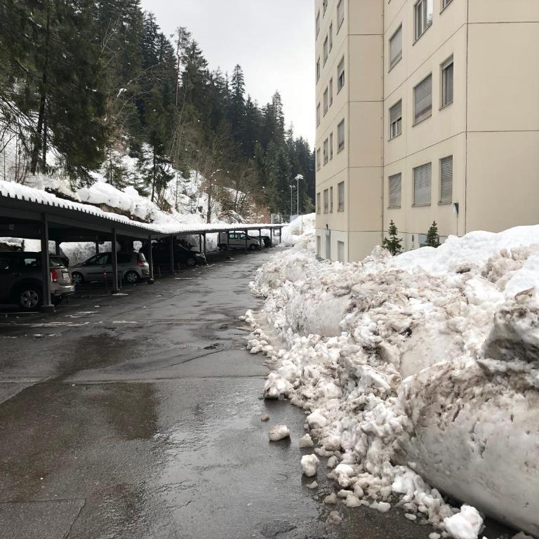 Laax with indoor and outside pool, sauna, 200 Meter to Ski lift , Fitnessroom, Tennis Place, Joyroom, Parkstadion Reserve - Apartment mit 1 Schlafzimmer - 53