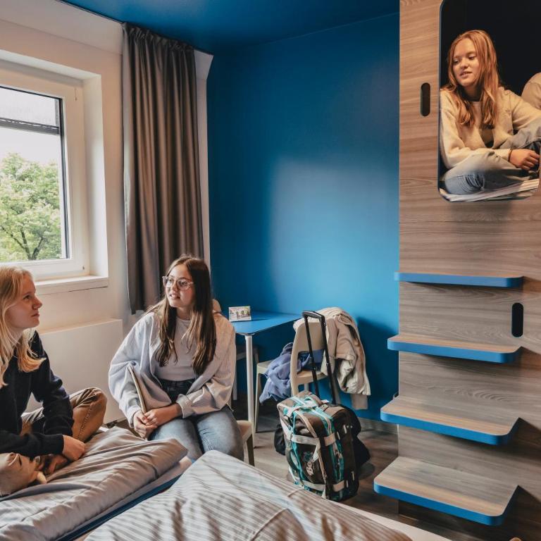 Jugendherberge München City - Chambre Quadruple avec Salle de Bains Privative - 4