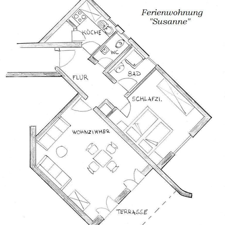 Ferienvilla Gaisser - Apartment mit Dusche - 12