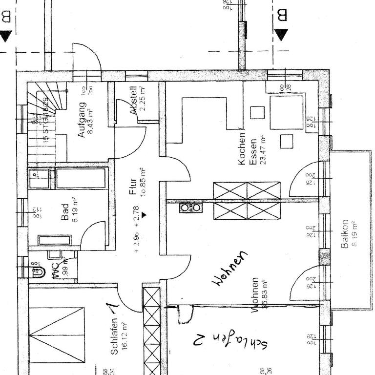 Ferienwohnung Sonnenschein - Appartamento con 2 Camere da Letto - 6