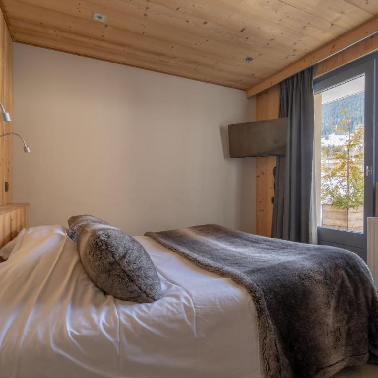 Chalet-Hôtel Les Rhodos - Chambre Double - Aravis - 2