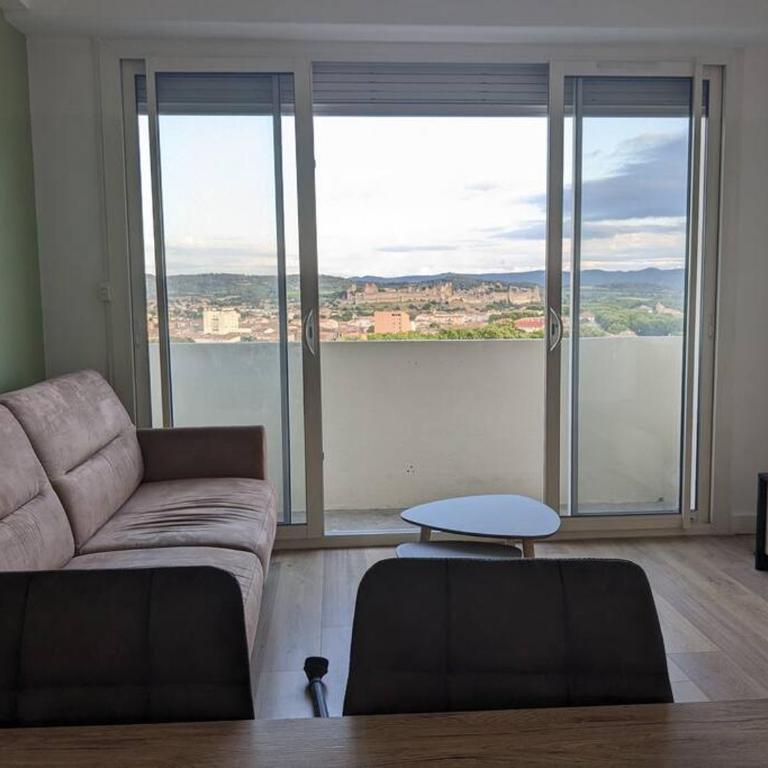 Appartment - vue imprenable sur la cité médiévale - Parking gratuit - Climatisé - One-Bedroom Apartment - 2