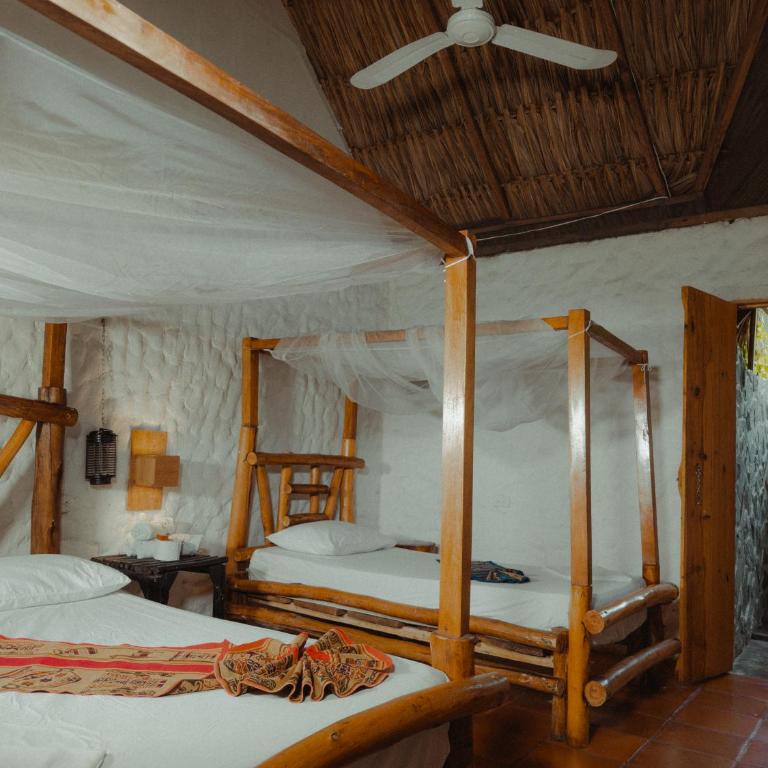 Praba Hostel - Habitación Doble - 2 camas - 5