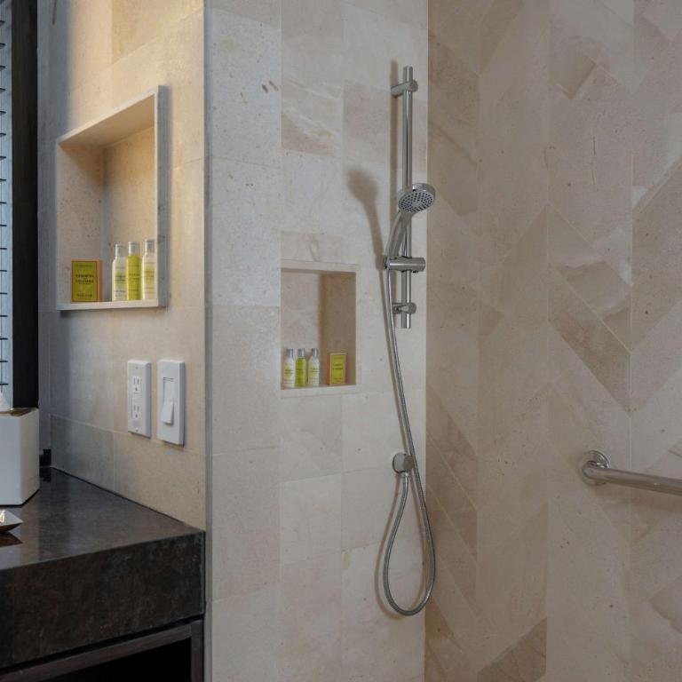 Hilton Guadalajara Midtown - Habitación con ducha a ras de suelo, adaptada para personas de movilidad reducida - Cama extragrande - 2