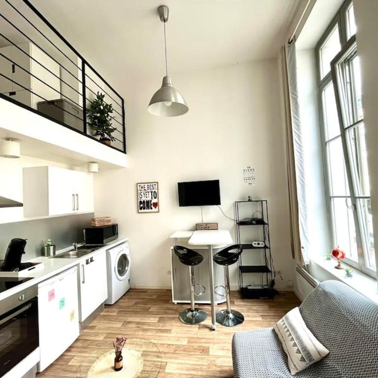 Très bel appartement à 2 pas du Théâtre Sébastopol - Appartement 1 Chambre - 4