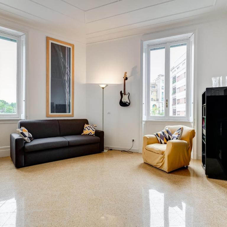 BMGA l Elegant Four-Room Apt for 8 Guests in Prati - Apartment mit 3 Schlafzimmern - 63