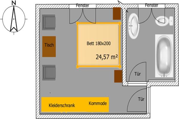 Pension Mallaun - Basic Doppelzimmer - 11