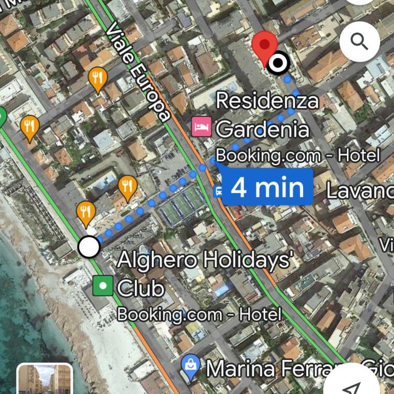 Casa vacanze Alghero Lido - Appartamento con 1 Camera da Letto - 4