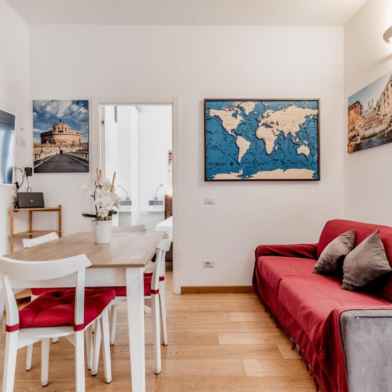BBHOME Elegant apartment at Saint Peter front of Vatican - Appartamento con 1 Camera da Letto con Balcone e Vista Città - 22
