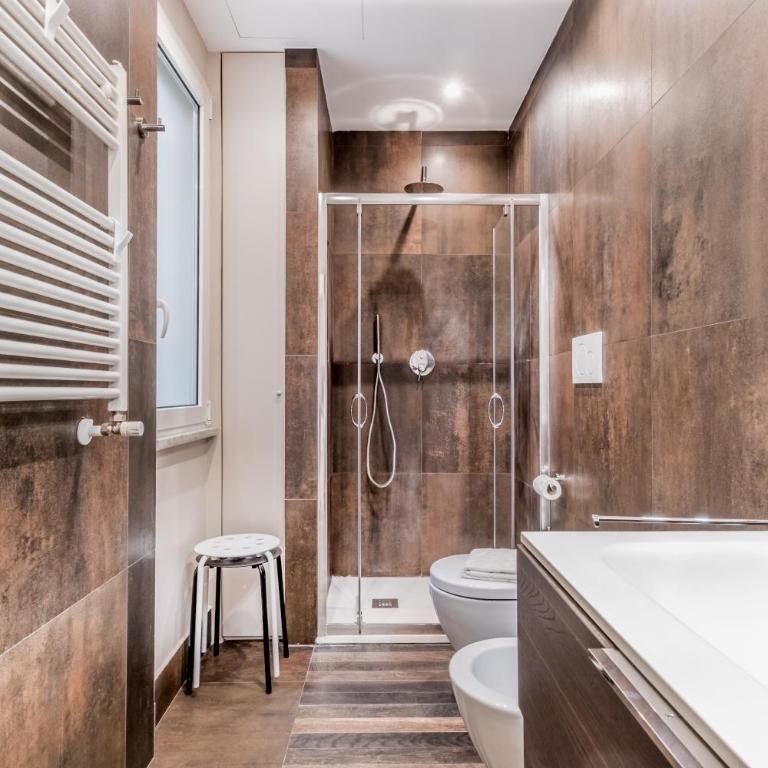 BBHOME Elegant apartment at Saint Peter front of Vatican - Appartamento con 1 Camera da Letto con Balcone e Vista Città - 19